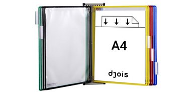 by tarifold Kit mural métal, A4, équipé