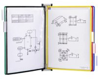 by tarifold Kit mural métal, A4, équipé