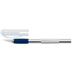 Scalpel, lengte: 150 mm, incl. 3 reservemessen