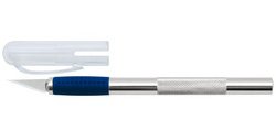 Scalpel, lengte: 150 mm, incl. 3 reservemessen