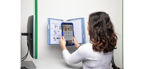 Wandset A4, ausgestattet, lichtgrau