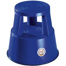 Tabouret marchepied STEP, plastique, gris lumière