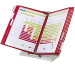 by tarifold Kit pupitre métal, avec 10 poches à pivots