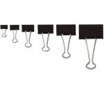 Pince double clip Foldback, (L)25 mm, écartement: 9 mm