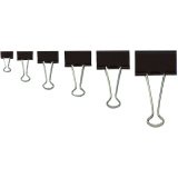 Pince double clip Foldback, (L)41 mm, écartement: 19 mm
