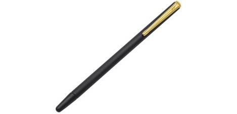 Telescopic pointer, length: 126 mm, matte black/chrome