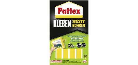 Pastilles adhésives pour montage, détachables, jaune