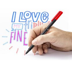 Fineliner triplus, étui de 10