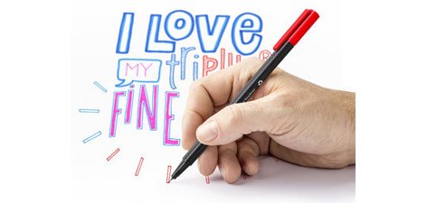 Fineliner triplus, étui de 10