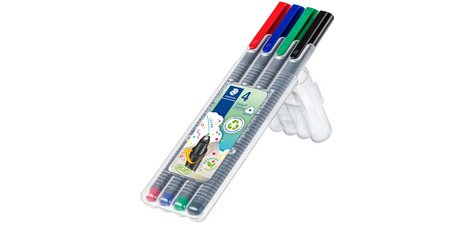 Fineliner triplus, étui de 4