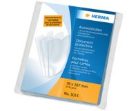 étui de poche, PP, 1 poche, 0,14 mm, transparent