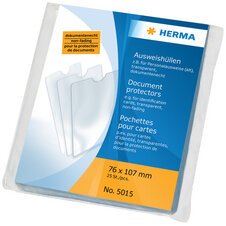 Beschermetui, pp, 1 vak, 0,14 mm, 63 x 90 mm, transparant