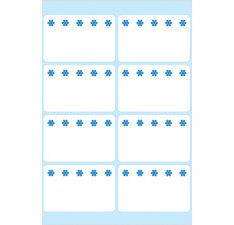 étiquettes pour surgelés, 26 x 40 mm