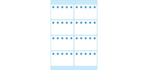 étiquettes pour surgelés, 26 x 40 mm