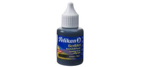 Encre pour calligraphie Scribtol, contenu: 30 ml,