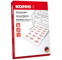 Etiquette universelle 70 x 70 mm blanche - Boîte de 1200