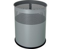 Corbeille à papier en acier 'the dot', 15 L