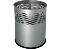 Corbeille à papier en acier 'the dot', 15 L