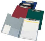 Porte-bloc double, 240 x 340 mm, assorti