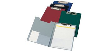 Porte-bloc double, 240 x 340 mm, assorti