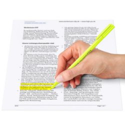 Markeerstift 'triplus textsurfer' - etui van 4