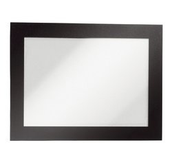 Cadre d'affichage magnétique DURAFRAME, A6, noir