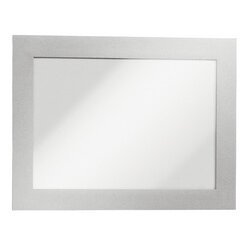 Cadre d'affichage magnétique DURAFRAME, A6, argent