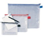 Pochette de rangement à fermeture éclair A4 Rexel Mesh Bags