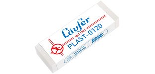 Plastikradierer PLAST, transparent
