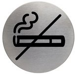 Pictogramme 'Zone non fumeur', diamètre: 83 mm
