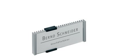 Plaque de porte INFO SIGN, (L)149 x (H)210 mm