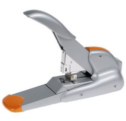Agrafeuse grande capacité Supreme DUAX, gris / orange