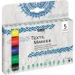 Textielmarkers medium, set van 5