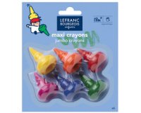 Baby crayons, étui de 6, ergonomiques