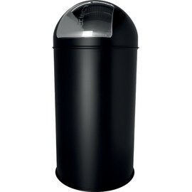 Poubelle "the dome" avec clapet "push", 50 litres