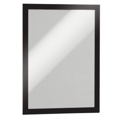 Cadre d'affichage magnétique DURAFRAME, A4, noir