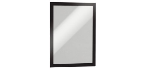 Cadre d'affichage magnétique DURAFRAME, A4, noir