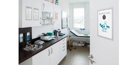 Cadre d'affichage magnétique DURAFRAME, A4, argent