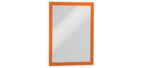 Cadre d'affichage magnétique DURAFRAME, A4, orange