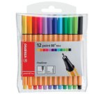 Feutre à pointe fine point 88 mini, étui plastique