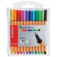 Stift met fijne punt Point 88 Mini - plastic etui van 12 stuks