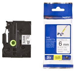 Brother TZe-FX221 - flexible tape - 1 cassette(s) - Roll (0.9 cm x 8 m)