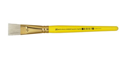 Brush with pig bristle, flat, No.18