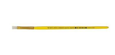 Flat pig bristle brush, No.4