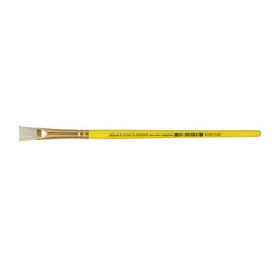 Pinceau brosse en soie de porc, plat, N.8