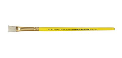 Brush with pig bristle, flat, No.8
