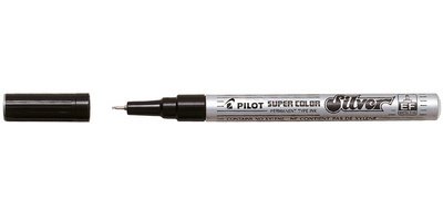 Marqueur permanent SUPER COLOR Silver, moyen