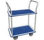 Chariot à plateaux, 2 plateaux, (L)730 x (l)470 mm