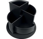 Pot à crayons multifonction 'the hub line', noir