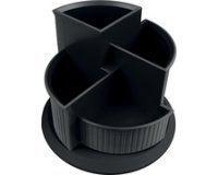 Pot à crayons multifonction 'the hub line', noir